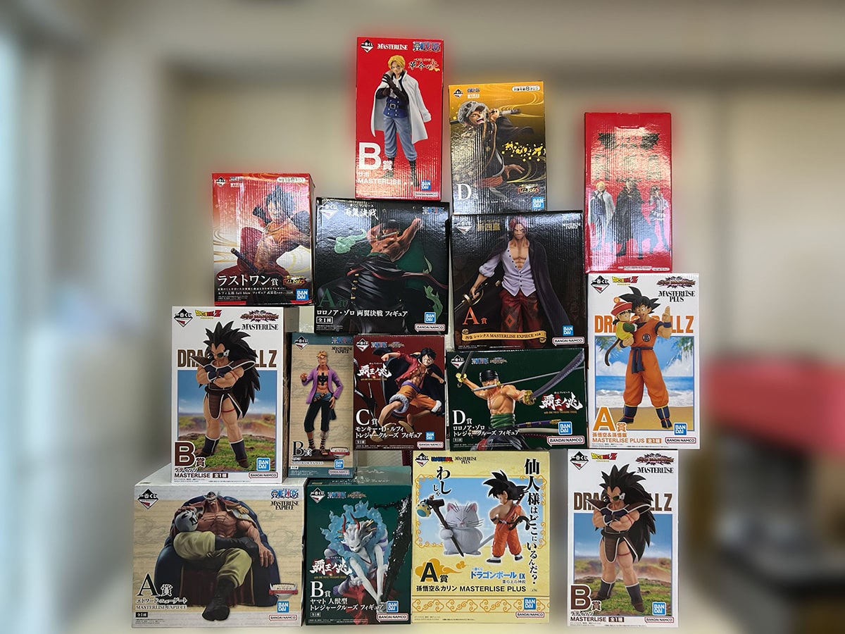 堺市で大量フィギュアを出張買取