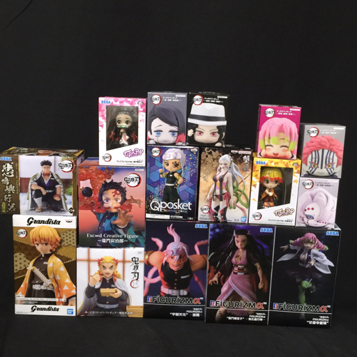 鬼滅の刃 FIGURIZMα 宇髄天元 甘露寺蜜璃 竈門禰豆子 他 煉獄杏寿郎 竈門炭治郎 我妻善逸 等 フィギュア まとめ